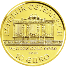 1/10 oz Au Wiener Philharmoniker 10 EUR