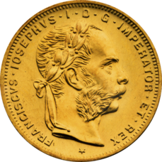 Franc Jozef I. - 8 Gulden Modern Re-strikes