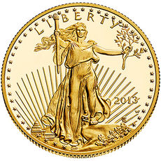 1/2 oz American Eagle 25 USD The United States Mint