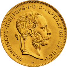 Franc Jozef I. - 4 Gulden  Modern Re-strikes