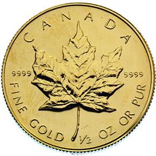 1/2 oz Maple Leaf 20 CAD